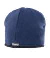 RC142 Reversible microfleece bob hat Navy / Black colour image